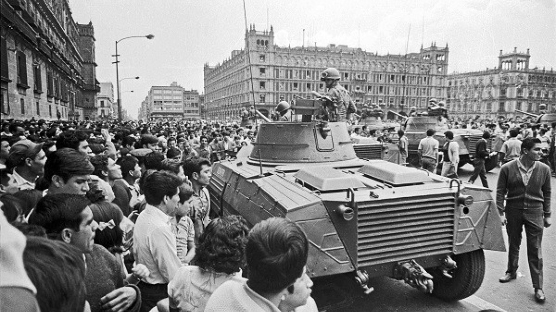 A 49 años del "Rojo Amanecer" de Tlatelolco