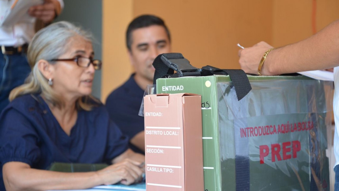 Llevan a cabo los 22 consejos distritales primer simulacro sobre jornada electoral