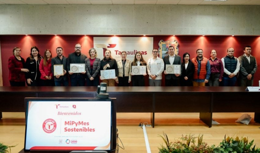 Reconocen a empresas tamaulipecas galardonadas con distintivo ‘México Muy Mexicano’