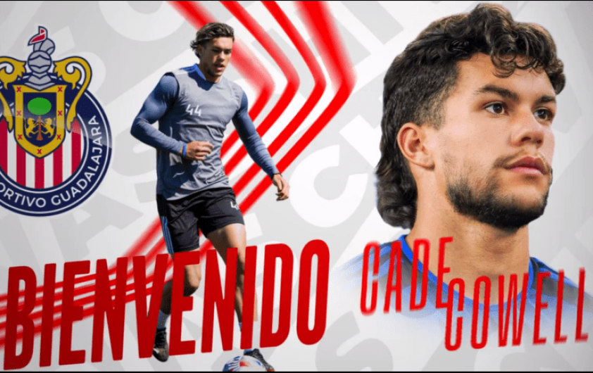 Chivas hace oficial fichaje de Cade Cowell 