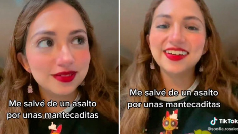 Mantecadas 'salvan' a joven de asalto en transporte público