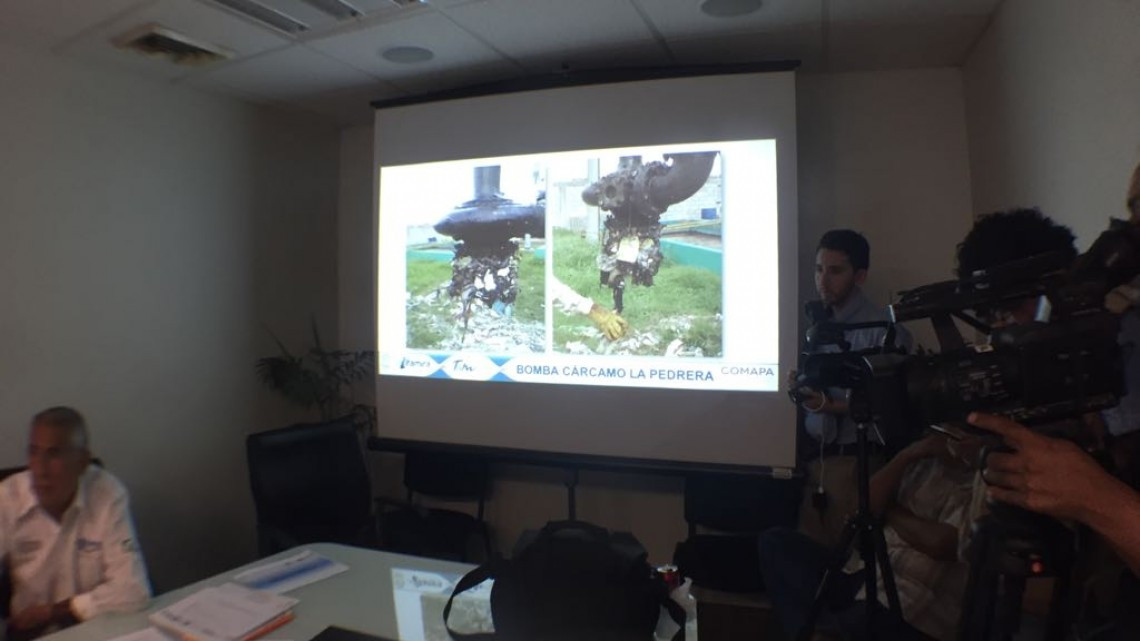 Garantizan agua potable en la temporada de estiaje en la zona de Altamira.