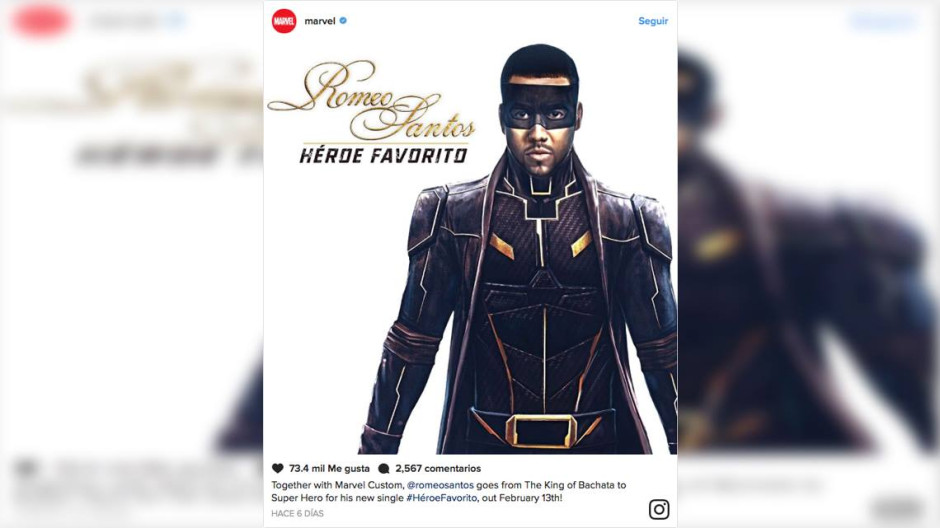 Romeo Santos lanza el video musical de "Héroe favorito"