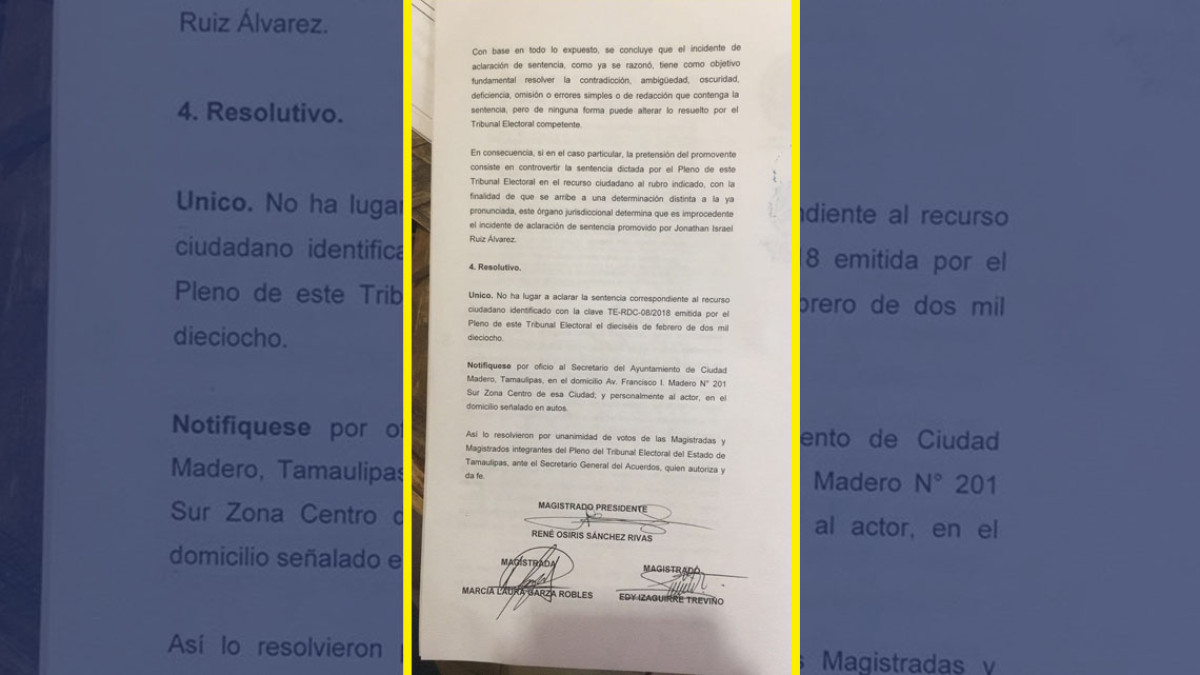 Ayuntamiento trató de sorprender a la autoridad electoral