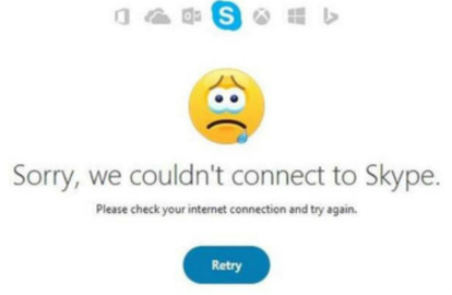 Reportan usuarios problemas con Skype y Hotmail
