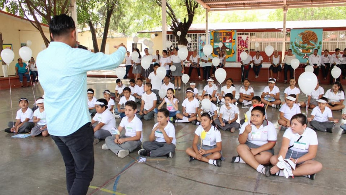 Realizan "Consejos de Paz" en escuela primaria