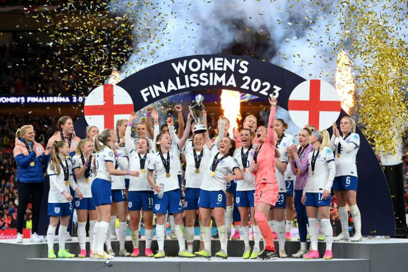 Inglaterra se proclama campeón de la primera Finalissima femenina