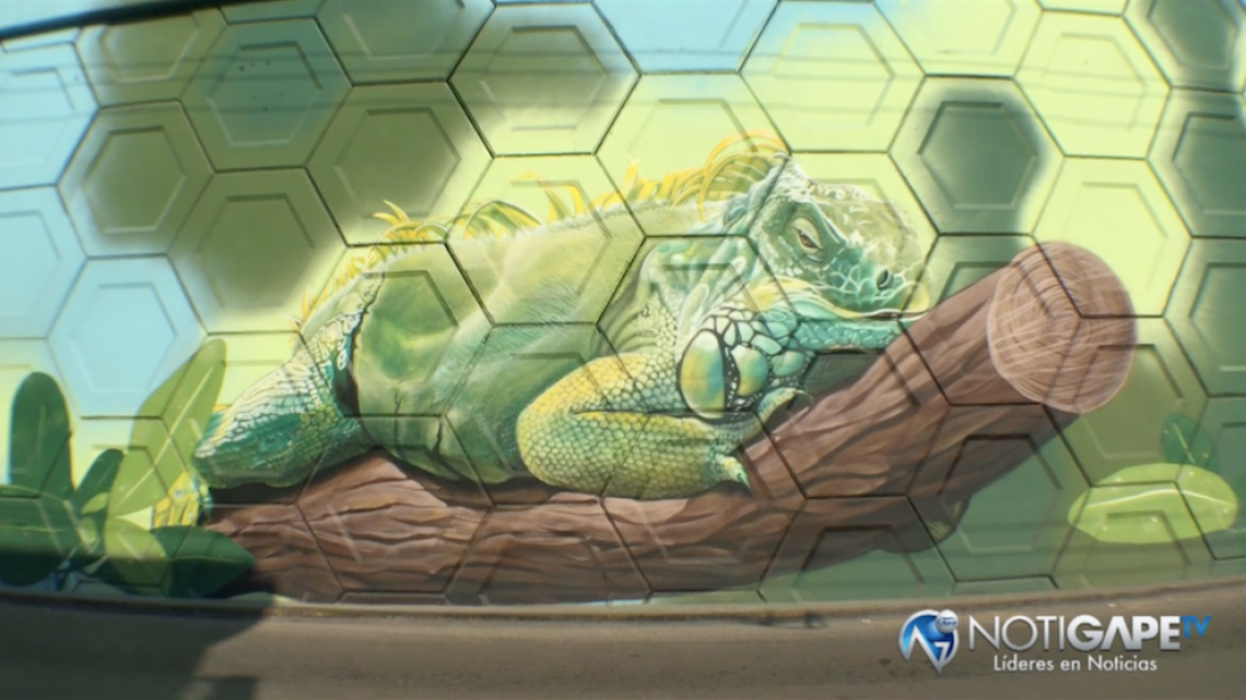 Jóvenes muralistas animan imagen urbana