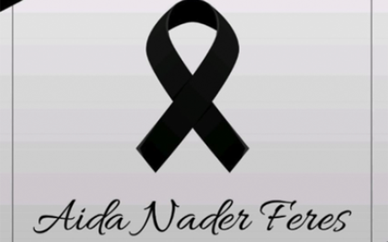 Este martes se realizará misa en memoria de Aida Nader Feres