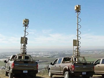 Patrulla Fronteriza utiliza videocámaras de alto alcance