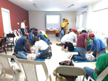 Refuerzan capacitación para elementos de Protección Civil en Madero