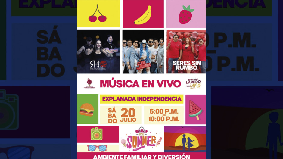 Invitan Gobierno Municipal a disfrutar del Bazar UNE edición “SUMMER” 