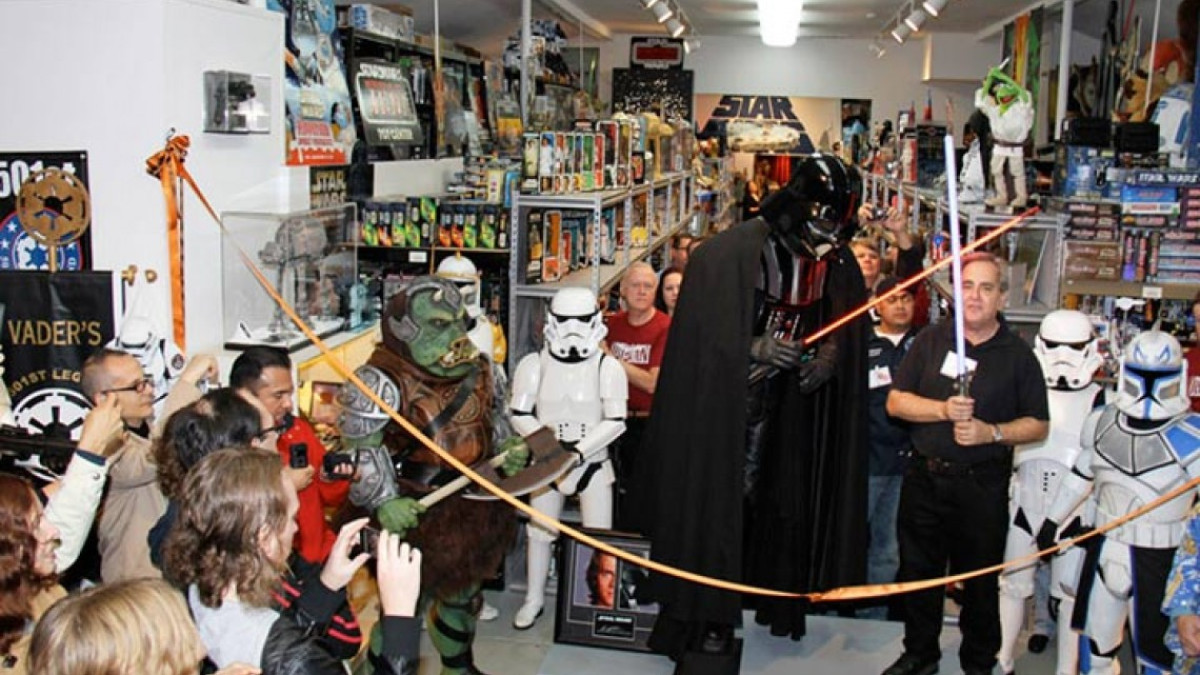 Roban la mayor colección de Star Wars del mundo