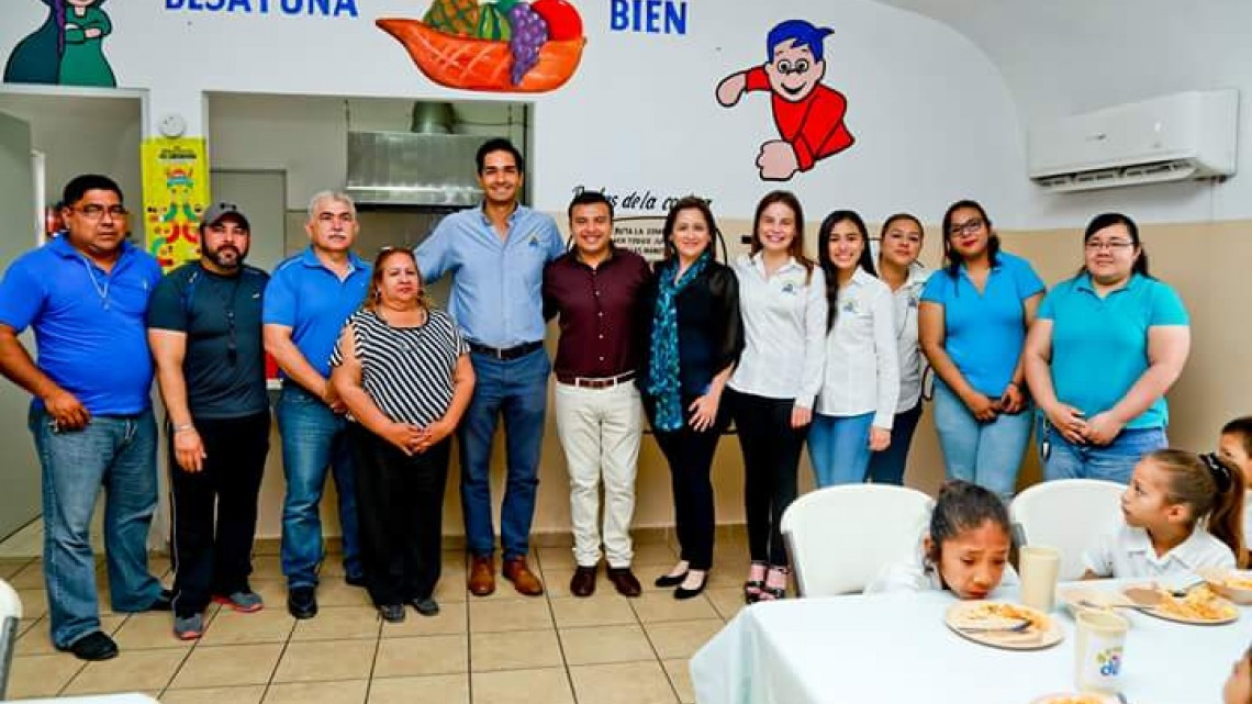 “Desayuna Bien” beneficia a alumnos de escuelas de nivel básico