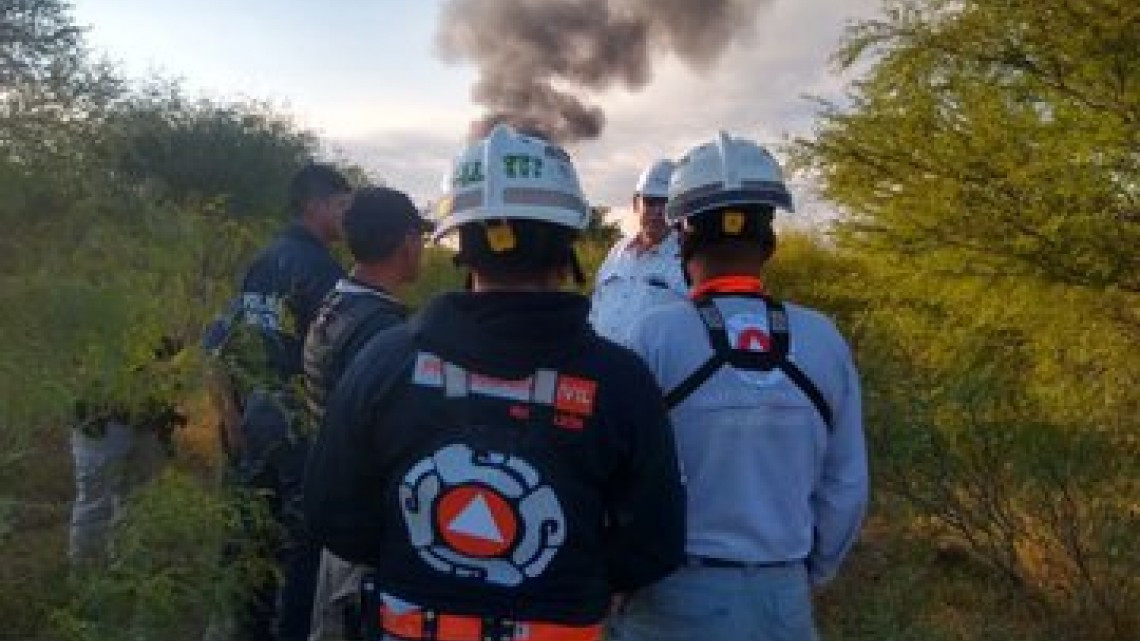 Se registra explosión de un ducto de Pemex en China, Nuevo León