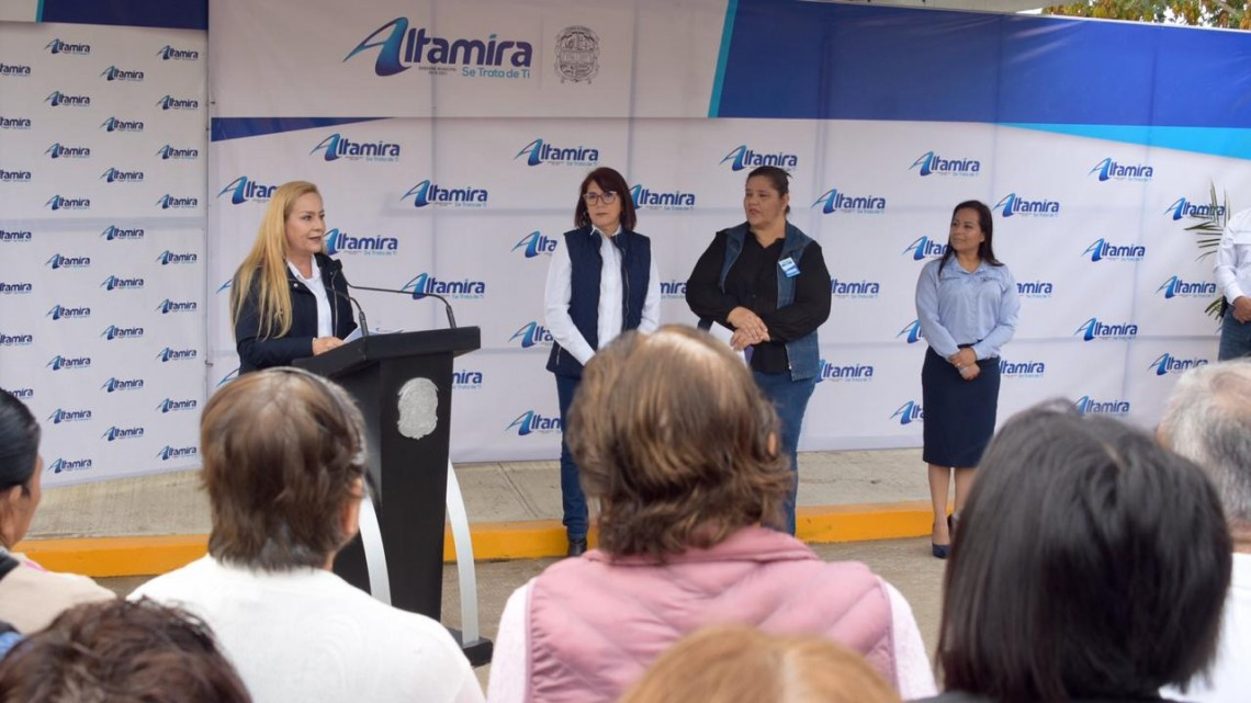 En Altamira se gobierna con orden y planeación de desarrollo sustentable: Alcaldesa 