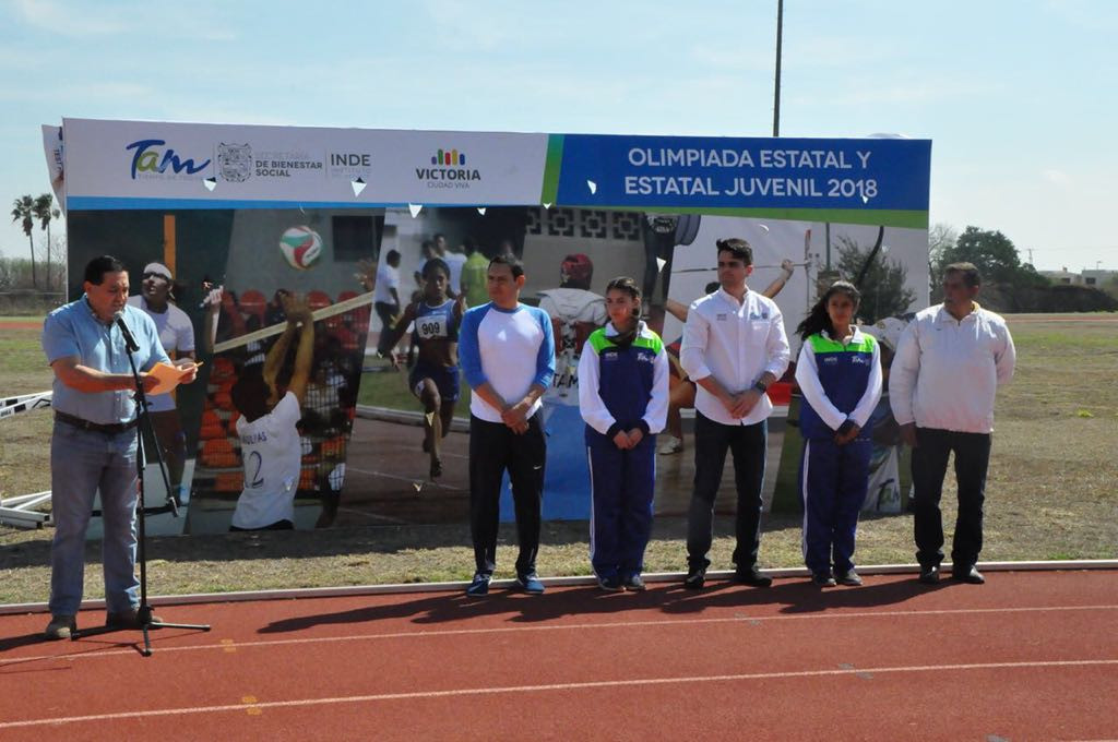 Arranca olimpiada estatal de atletismo 2018