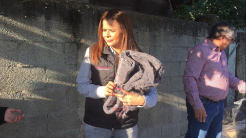 Diputada entrega cobijas en diferentes sectores de Madero