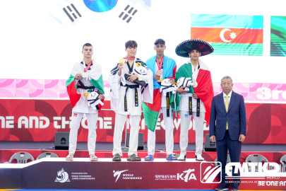 ¡Orgullo mexicano! David Valdés gana el bronce en el campeonato Mundial Juvenil de taekwondo 