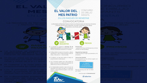  Sebien invita a participar en Concurso de Dibujo Infantil: El Valor del Mes Patrio