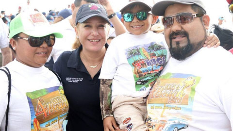 Realizan limpieza en Playa Norte Miramar