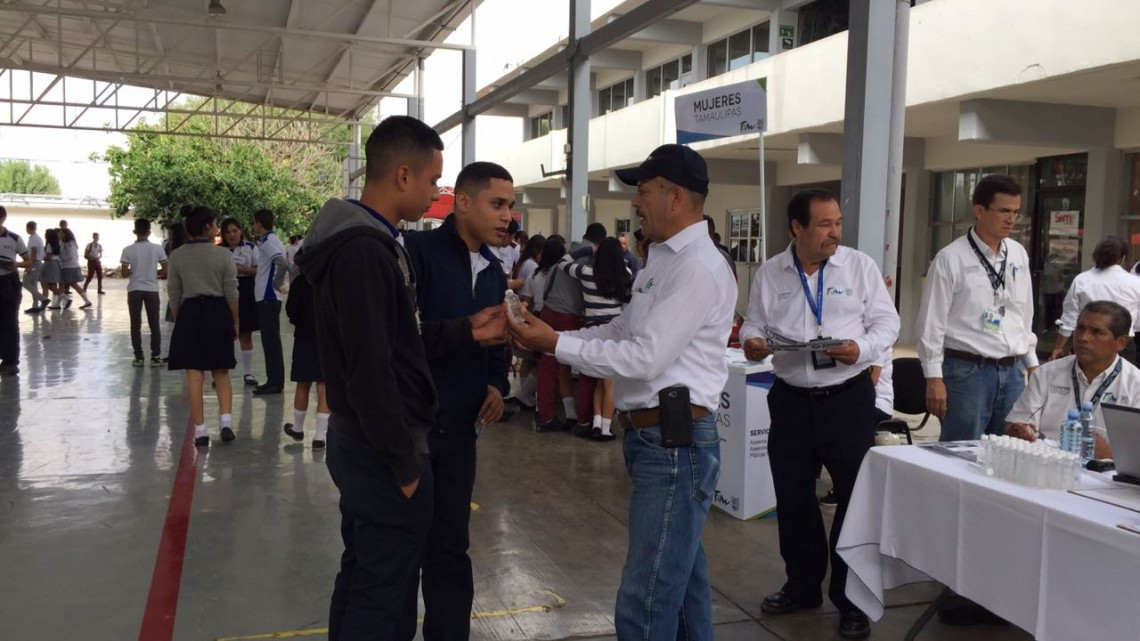 Celebran la semana del bienestar en el CBTis 135 