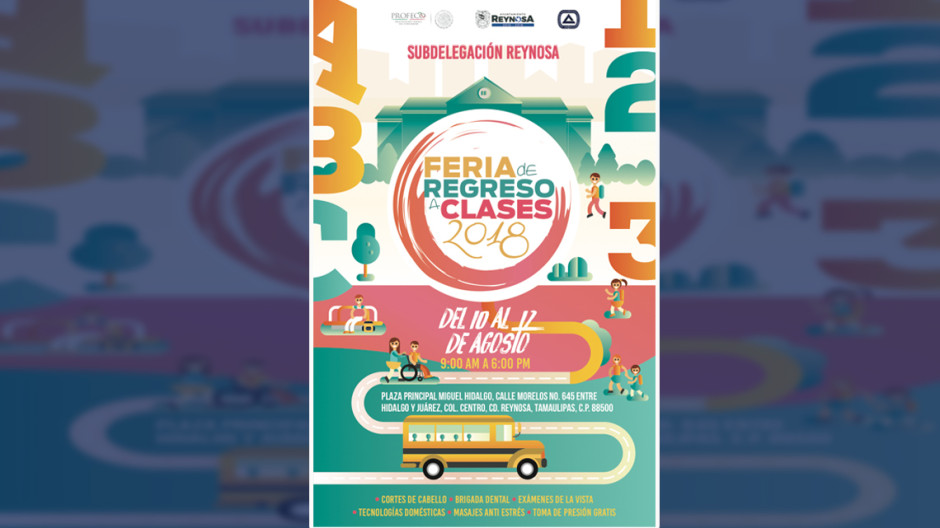 Inaugurará Alcalde la Feria de Regreso a Clases este viernes 