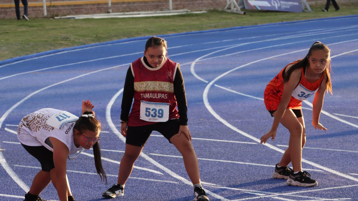 Tamaulipas inicia participación en la Paralimpiada Nacional de Paraatletismo con más de 100 atletas