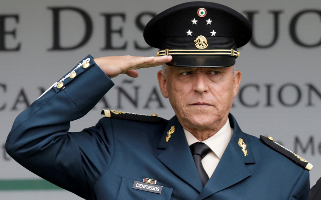 Cienfuegos se declara inocente ante Corte en Nueva York 