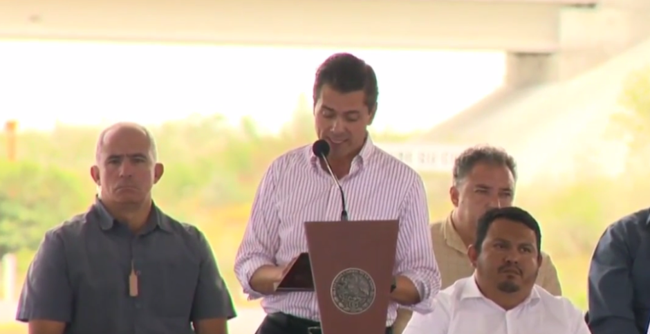 Ponen en marcha EPN y FGCVD Libramiento Reynosa Sur
