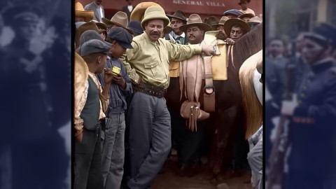 Joven mexicano restaura y da color a fotografías de la Revolución 