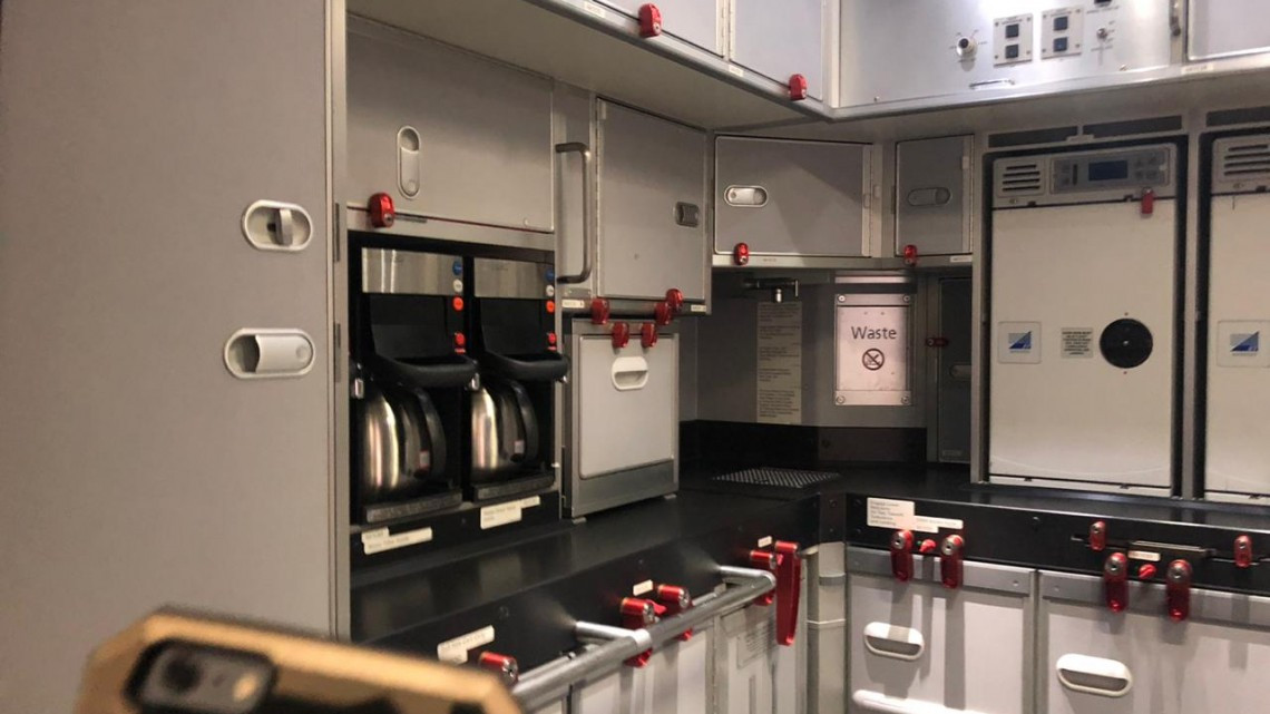 Así luce el interior del avión presidencial 