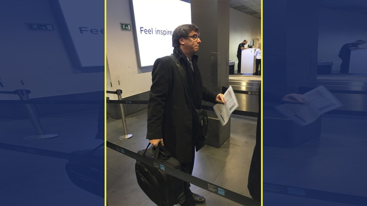 Puigdemont aterriza en Copenhague para asistir a un debate en la Universidad