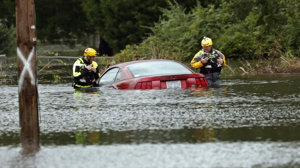 13 muertos tras paso “Florence”