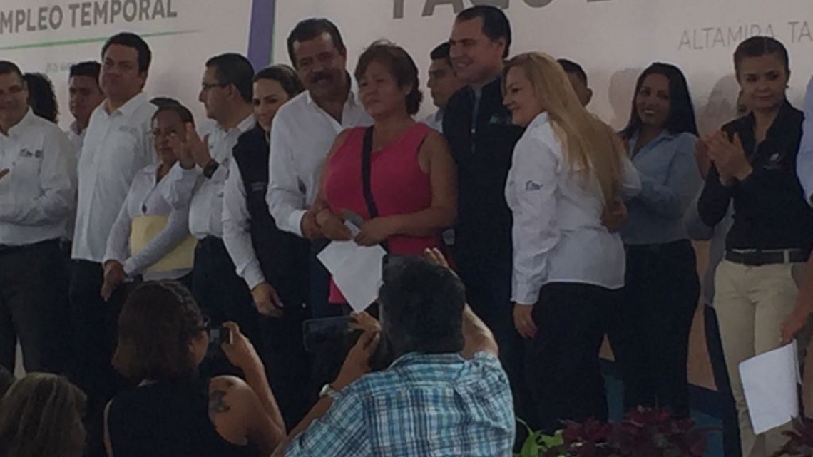 Entregan recursos de empleo temporal en Altamira