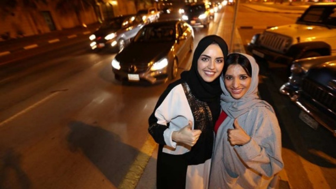 Mujeres al volante en Arabia Saudita