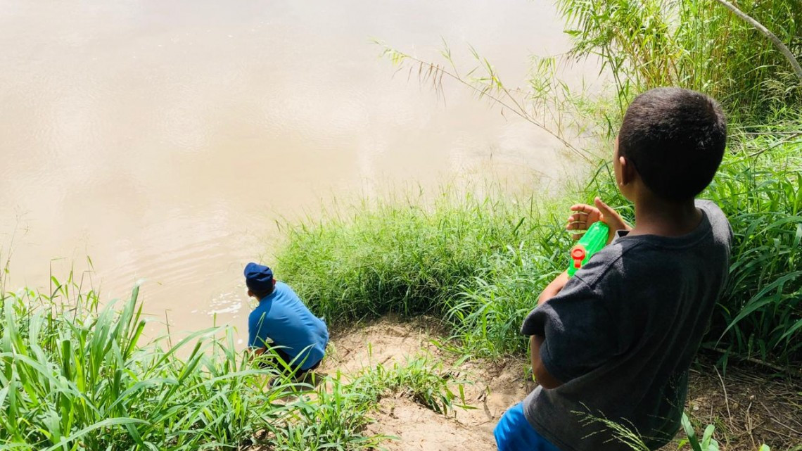 El pequeño Jefferson y Brayan cerca de EU y lejos a la vez de sus sueños 