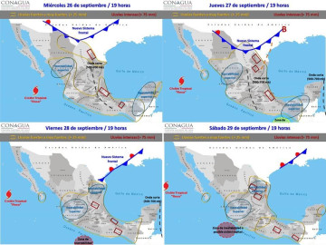 Alerta por Tercer Frente Frío