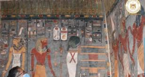 Reabren al púbico la tumba del faraón Ramses I en Egipto