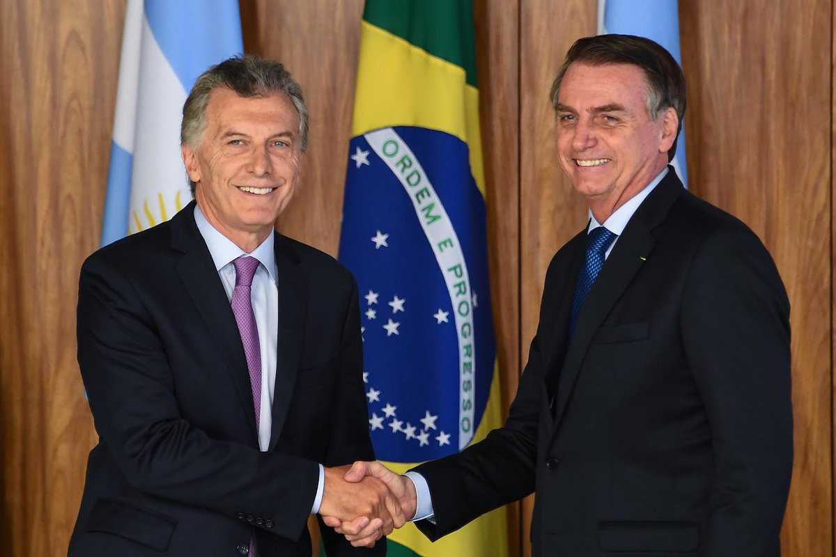Bolsonaro realiza su primera visita oficial a Argentina