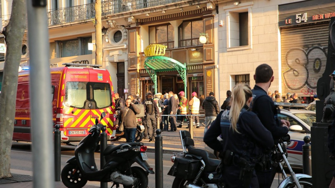 Dos heridos por ataque con un cuchillo en Marsella