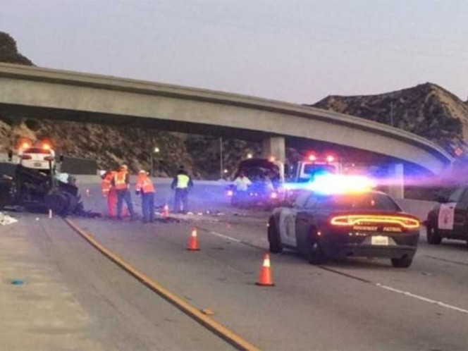 3 muertos y 2 heridos tras Carambola en Los Ángeles