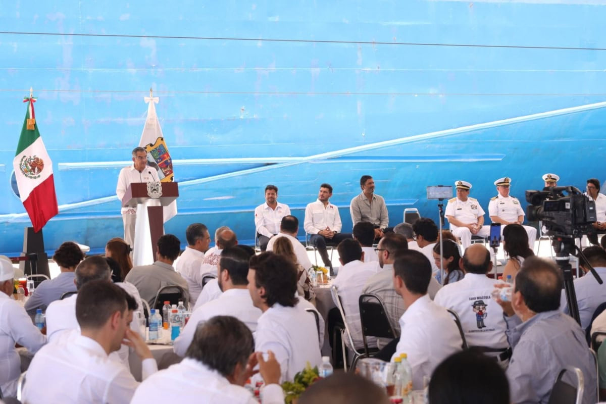 Inicia operaciones el Puerto del Norte; Tamaulipas se convierte en la nueva frontera marítima de México: Américo