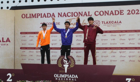 Oro y bronces para Tamaulipas en el arranque del atletismo de la Olimpiada Nacional 2025