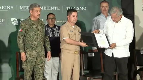 Nombra AMLO al Capital Jesús Salvador de Olaguibel como gobernador de las Islas Marías 