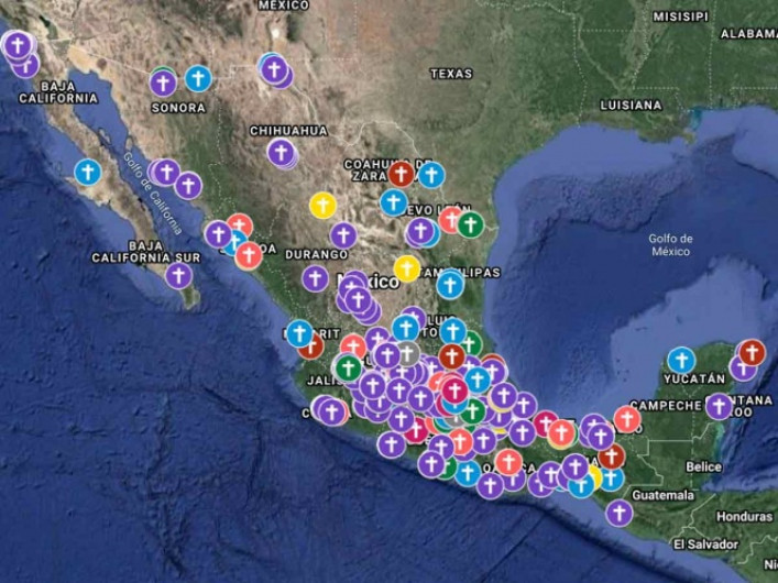 María Salguero presenta mapa de feminicidios en el país durante el confinamiento