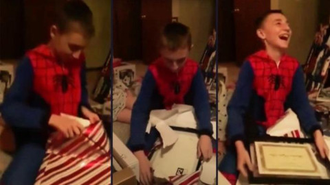 Conmovedora reacción de un niño al enterarse que será adoptado