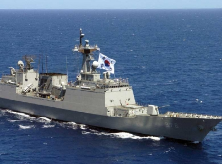 Armada Surcoreana recibe destructor patrullero de nueva generación 