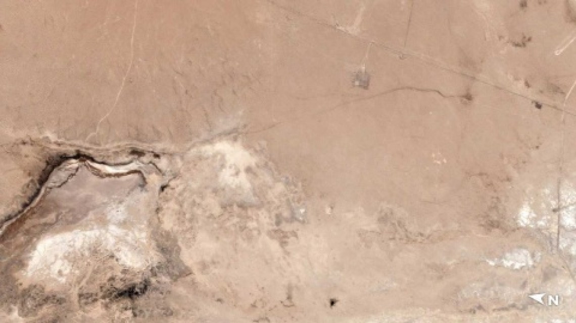 Grieta de sismo en California, visible desde el espacio