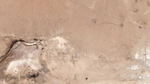 Grieta de sismo en California, visible desde el espacio